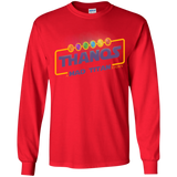 T-Shirts Red / YS A Mad Titan Story Youth Long Sleeve T-Shirt