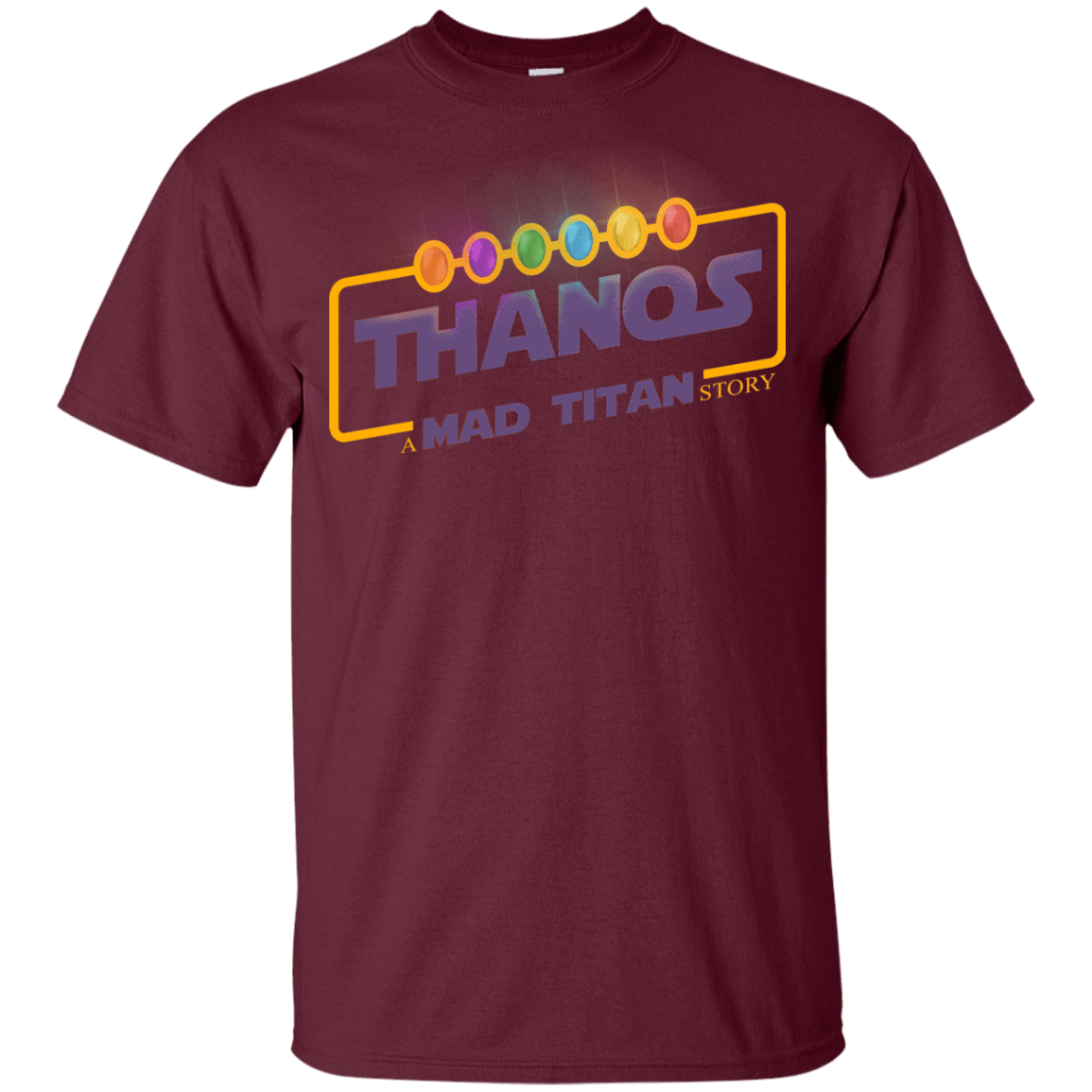 T-Shirts Maroon / YXS A Mad Titan Story Youth T-Shirt