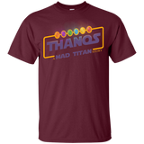 T-Shirts Maroon / YXS A Mad Titan Story Youth T-Shirt