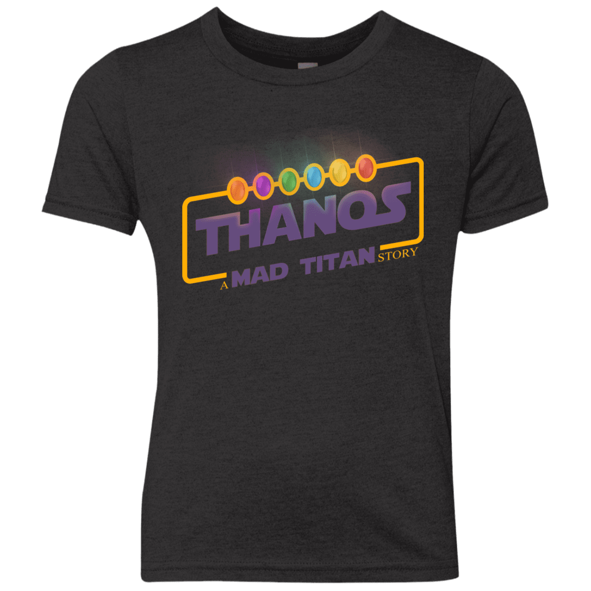 T-Shirts Vintage Black / YXS A Mad Titan Story Youth Triblend T-Shirt