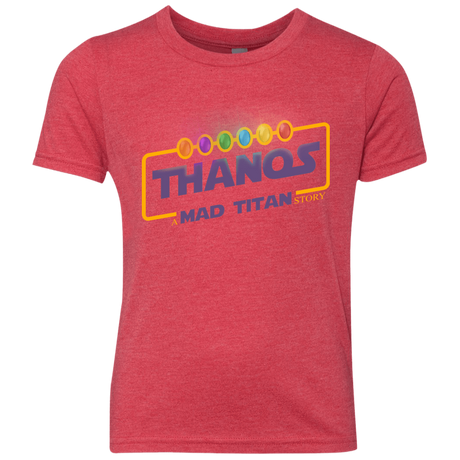 T-Shirts Vintage Red / YXS A Mad Titan Story Youth Triblend T-Shirt