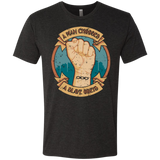 T-Shirts Vintage Black / Small A Man Chooses A Slave Obeys Men's Triblend T-Shirt