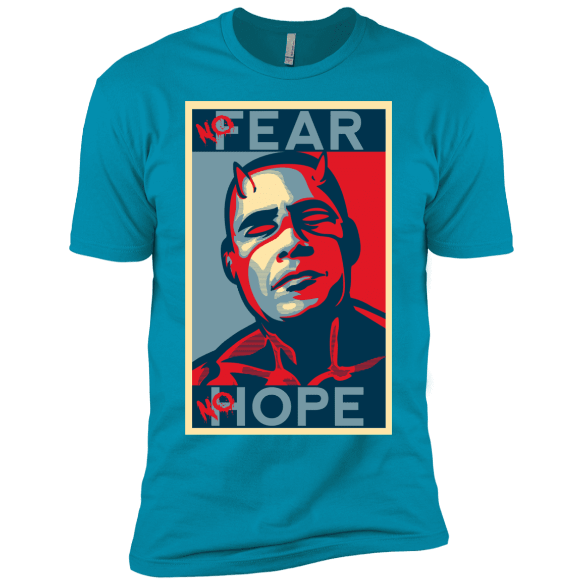 T-Shirts Turquoise / YXS A man with no fear Boys Premium T-Shirt