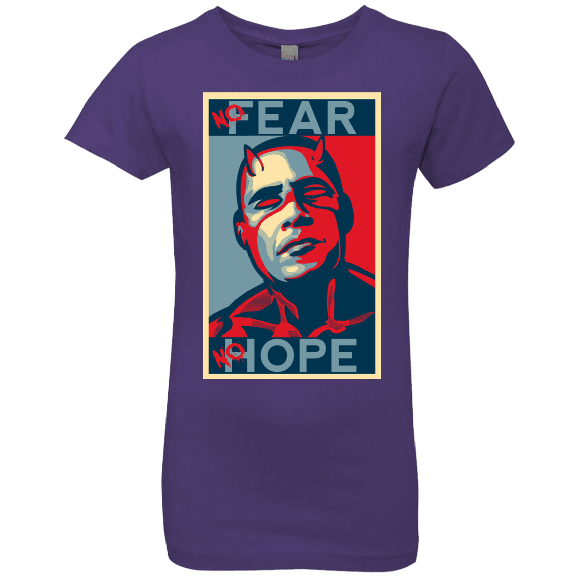 T-Shirts Purple Rush / YXS A man with no fear Girls Premium T-Shirt