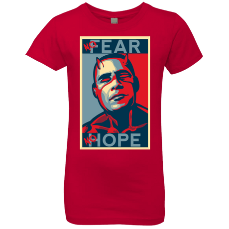 T-Shirts Red / YXS A man with no fear Girls Premium T-Shirt