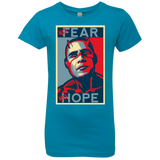 T-Shirts Turquoise / YXS A man with no fear Girls Premium T-Shirt
