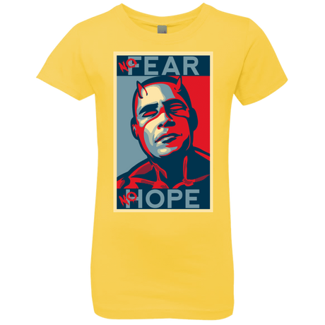 T-Shirts Vibrant Yellow / YXS A man with no fear Girls Premium T-Shirt