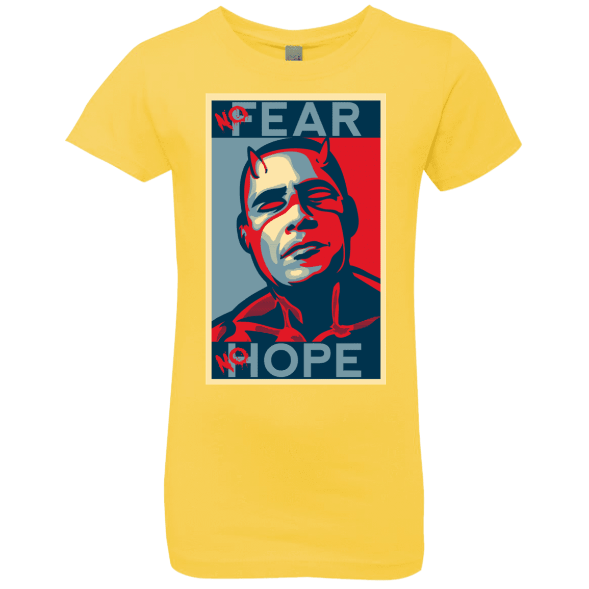 T-Shirts Vibrant Yellow / YXS A man with no fear Girls Premium T-Shirt