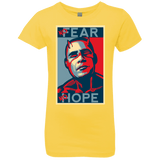 T-Shirts Vibrant Yellow / YXS A man with no fear Girls Premium T-Shirt