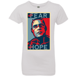 T-Shirts White / YXS A man with no fear Girls Premium T-Shirt