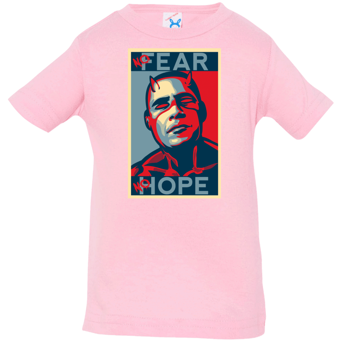 T-Shirts Pink / 6 Months A man with no fear Infant Premium T-Shirt