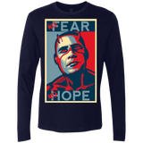 T-Shirts Midnight Navy / S A man with no fear Men's Premium Long Sleeve