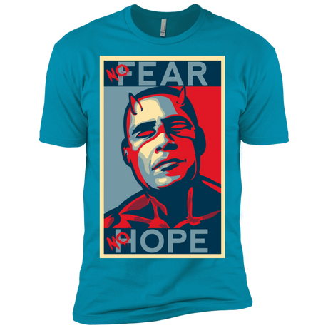 T-Shirts Turquoise / X-Small A man with no fear Men's Premium T-Shirt