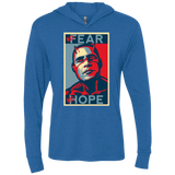 T-Shirts Vintage Royal / X-Small A man with no fear Triblend Long Sleeve Hoodie Tee