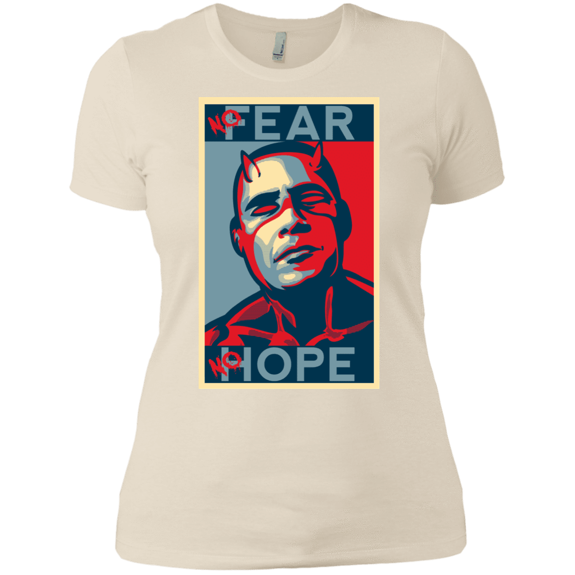 T-Shirts Ivory/ / X-Small A man with no fear Women's Premium T-Shirt