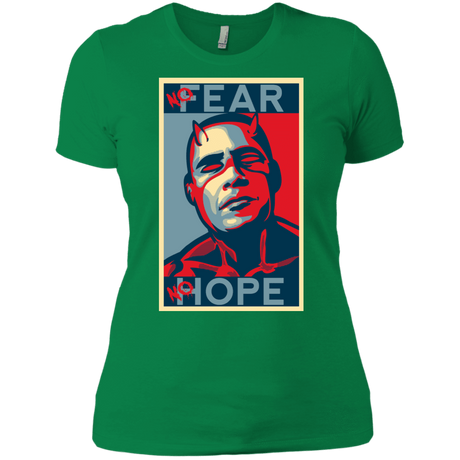 T-Shirts Kelly Green / X-Small A man with no fear Women's Premium T-Shirt