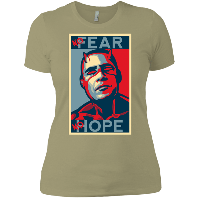 T-Shirts Light Olive / X-Small A man with no fear Women's Premium T-Shirt