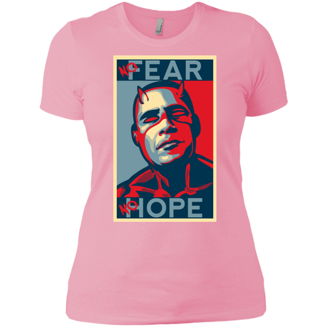 T-Shirts Light Pink / X-Small A man with no fear Women's Premium T-Shirt