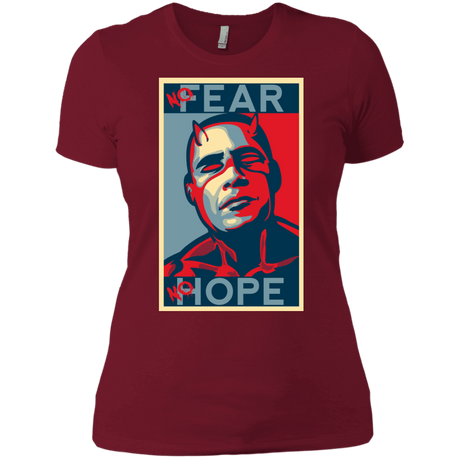 T-Shirts Scarlet / X-Small A man with no fear Women's Premium T-Shirt