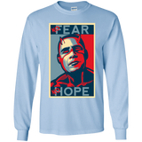 T-Shirts Light Blue / YS A man with no fear Youth Long Sleeve T-Shirt
