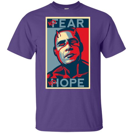 T-Shirts Purple / YXS A man with no fear Youth T-Shirt