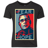 T-Shirts Vintage Black / YXS A man with no fear Youth Triblend T-Shirt