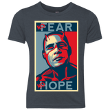 T-Shirts Vintage Navy / YXS A man with no fear Youth Triblend T-Shirt