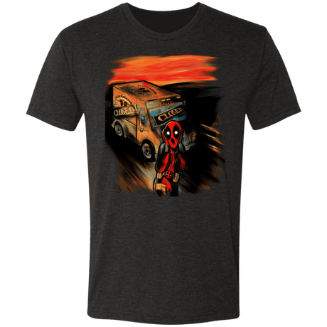 T-Shirts Vintage Black / S A Merc With No Tacos Men's Triblend T-Shirt