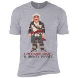 T-Shirts Heather Grey / YXS A Mighty Pirate Boys Premium T-Shirt