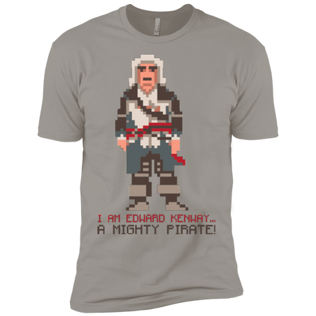 T-Shirts Light Grey / YXS A Mighty Pirate Boys Premium T-Shirt
