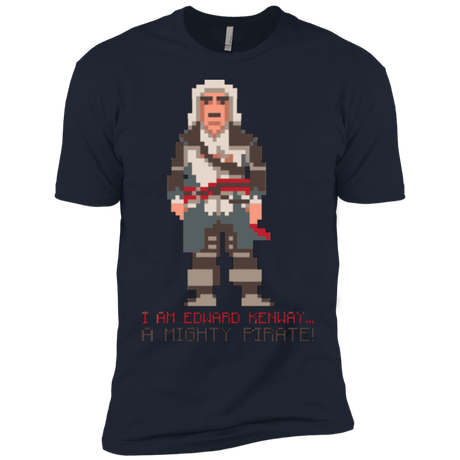 T-Shirts Midnight Navy / YXS A Mighty Pirate Boys Premium T-Shirt