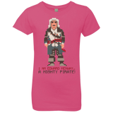 T-Shirts Hot Pink / YXS A Mighty Pirate Girls Premium T-Shirt