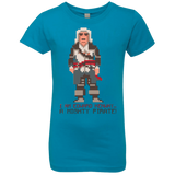 T-Shirts Turquoise / YXS A Mighty Pirate Girls Premium T-Shirt