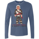 T-Shirts Indigo / Small A Mighty Pirate Men's Premium Long Sleeve