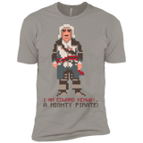 T-Shirts Light Grey / X-Small A Mighty Pirate Men's Premium T-Shirt