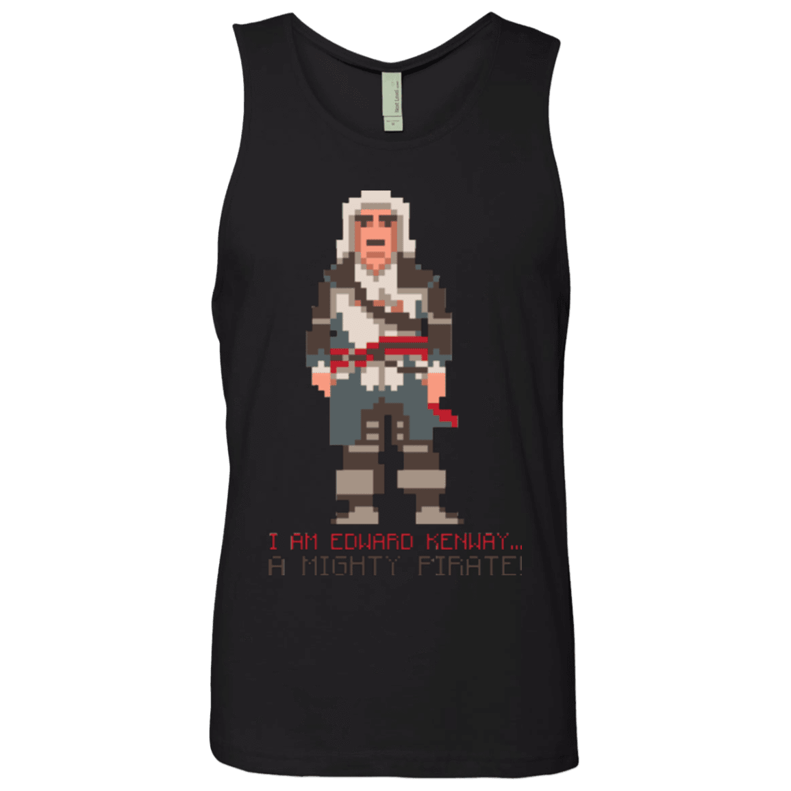 T-Shirts Black / Small A Mighty Pirate Men's Premium Tank Top