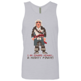 T-Shirts Heather Grey / Small A Mighty Pirate Men's Premium Tank Top