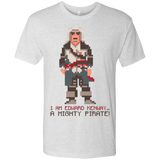 T-Shirts Heather White / Small A Mighty Pirate Men's Triblend T-Shirt