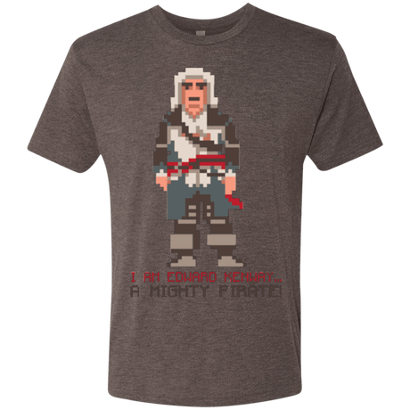 T-Shirts Macchiato / Small A Mighty Pirate Men's Triblend T-Shirt
