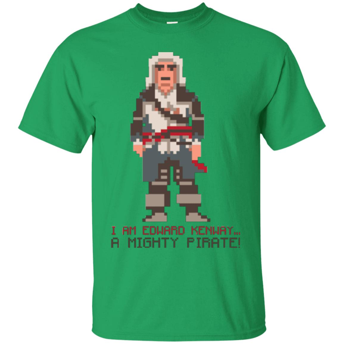 T-Shirts Irish Green / Small A Mighty Pirate T-Shirt