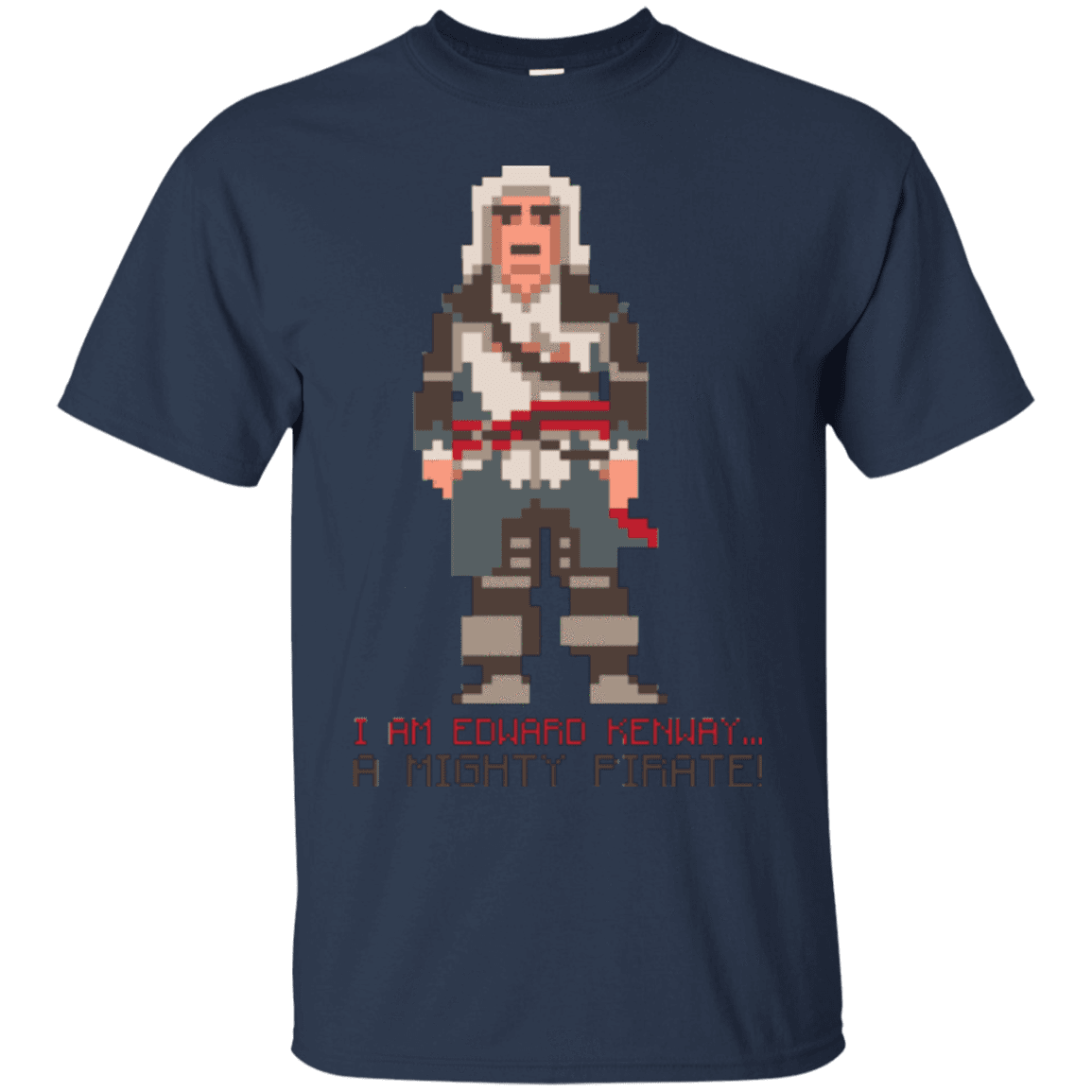 T-Shirts Navy / Small A Mighty Pirate T-Shirt