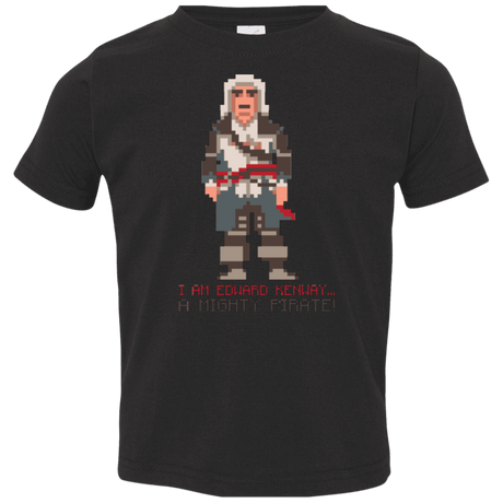 T-Shirts Black / 2T A Mighty Pirate Toddler Premium T-Shirt