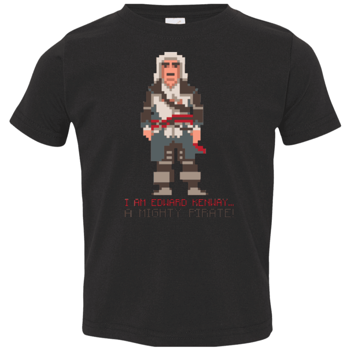 T-Shirts Black / 2T A Mighty Pirate Toddler Premium T-Shirt