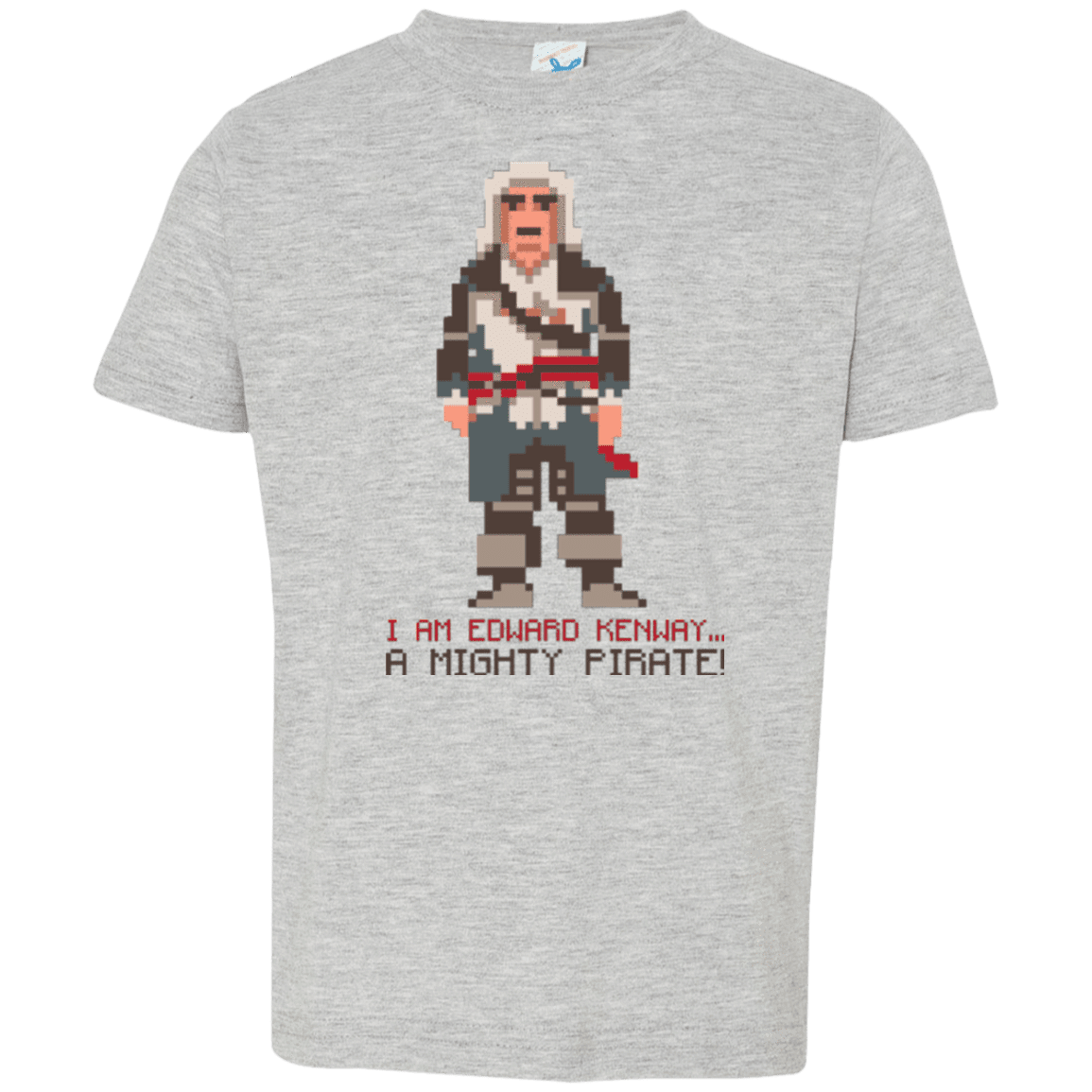 T-Shirts Heather / 2T A Mighty Pirate Toddler Premium T-Shirt