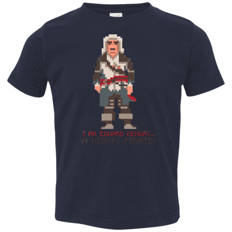T-Shirts Navy / 2T A Mighty Pirate Toddler Premium T-Shirt
