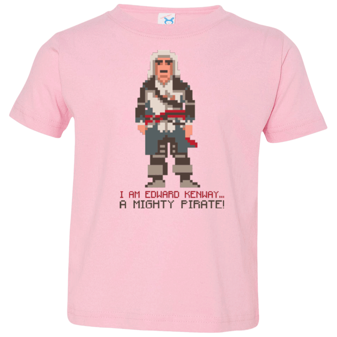 T-Shirts Pink / 2T A Mighty Pirate Toddler Premium T-Shirt