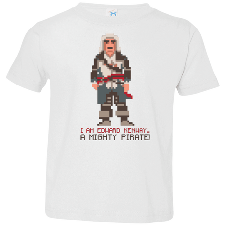 T-Shirts White / 2T A Mighty Pirate Toddler Premium T-Shirt