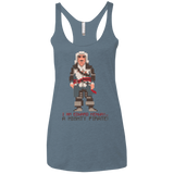 T-Shirts Indigo / X-Small A Mighty Pirate Women's Triblend Racerback Tank