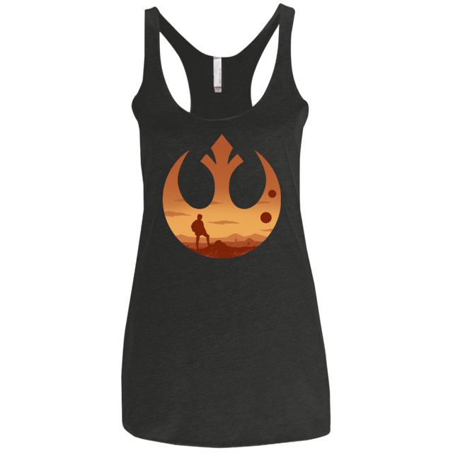 T-Shirts Vintage Black / X-Small A New Future Women's Triblend Racerback Tank