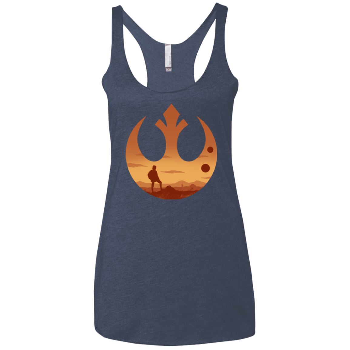 T-Shirts Vintage Navy / X-Small A New Future Women's Triblend Racerback Tank